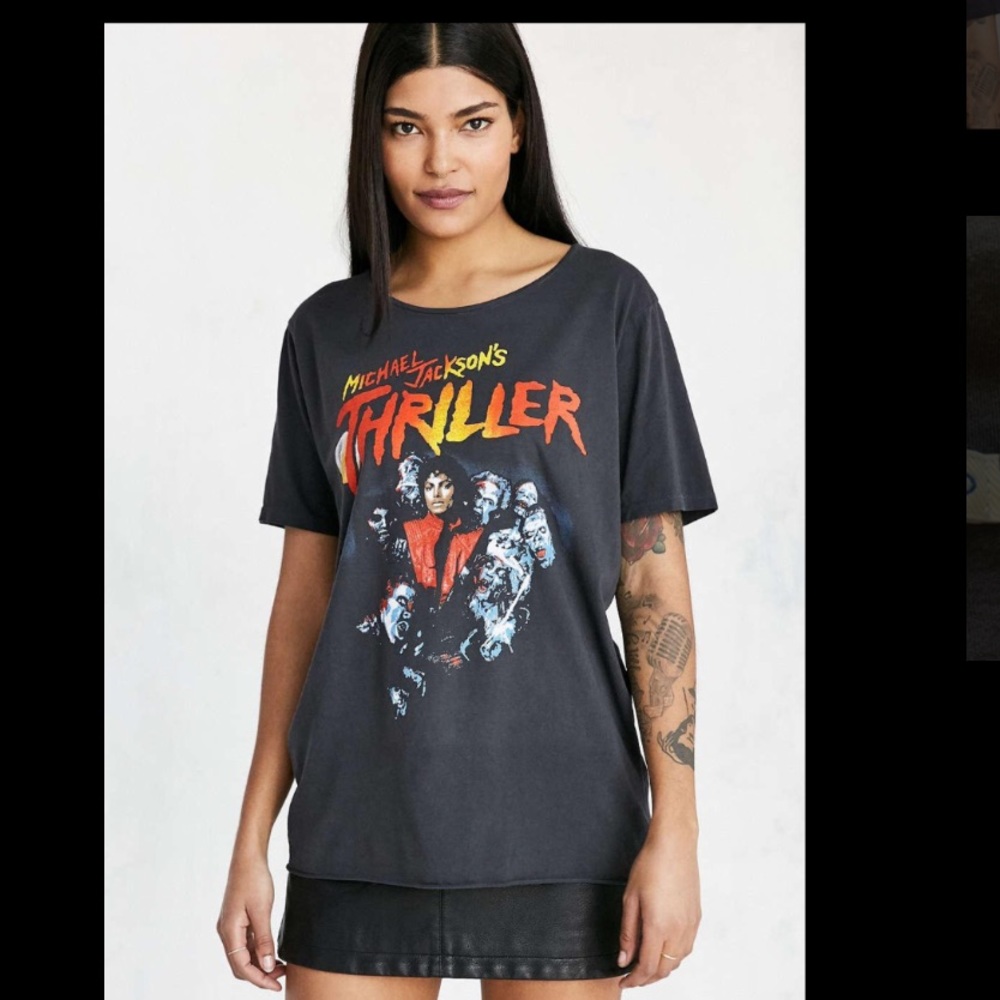 Michael Jackson Thriller Band Tee urban Outfitters